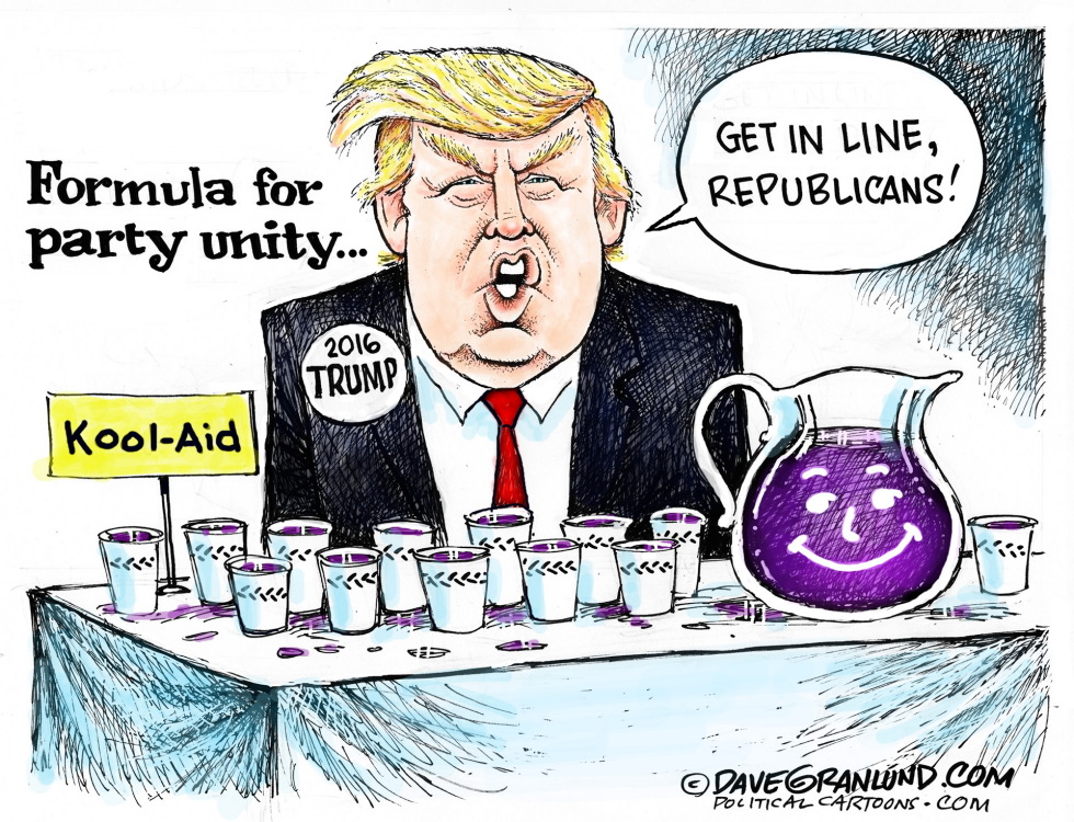 Trump  GOP unity COLOR