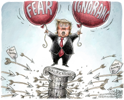 THE TRUMP PHENOMENON  by Adam Zyglis