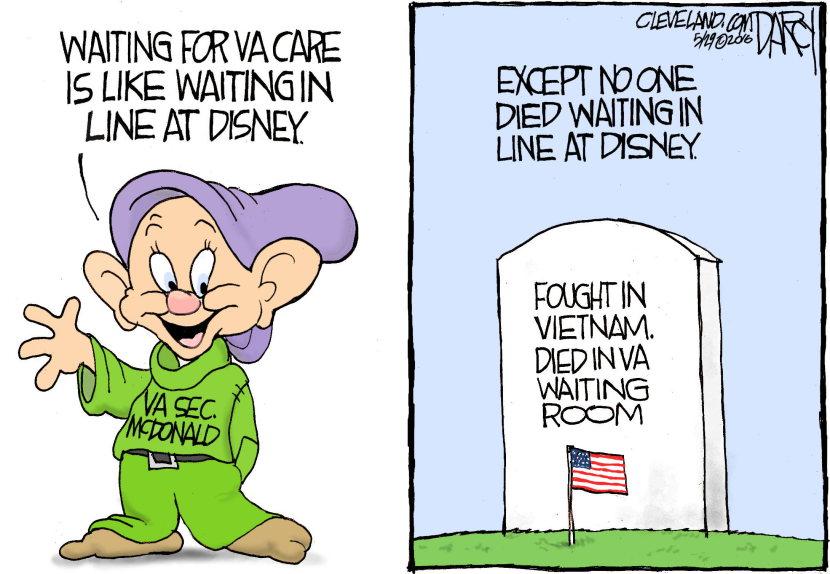 VA and Disney lines