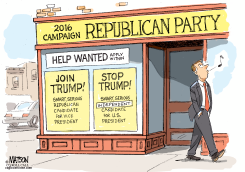 REPUBLICANS LOOK FOR VP OR STOP TRUMP CANDIDATE by R.J. Matson