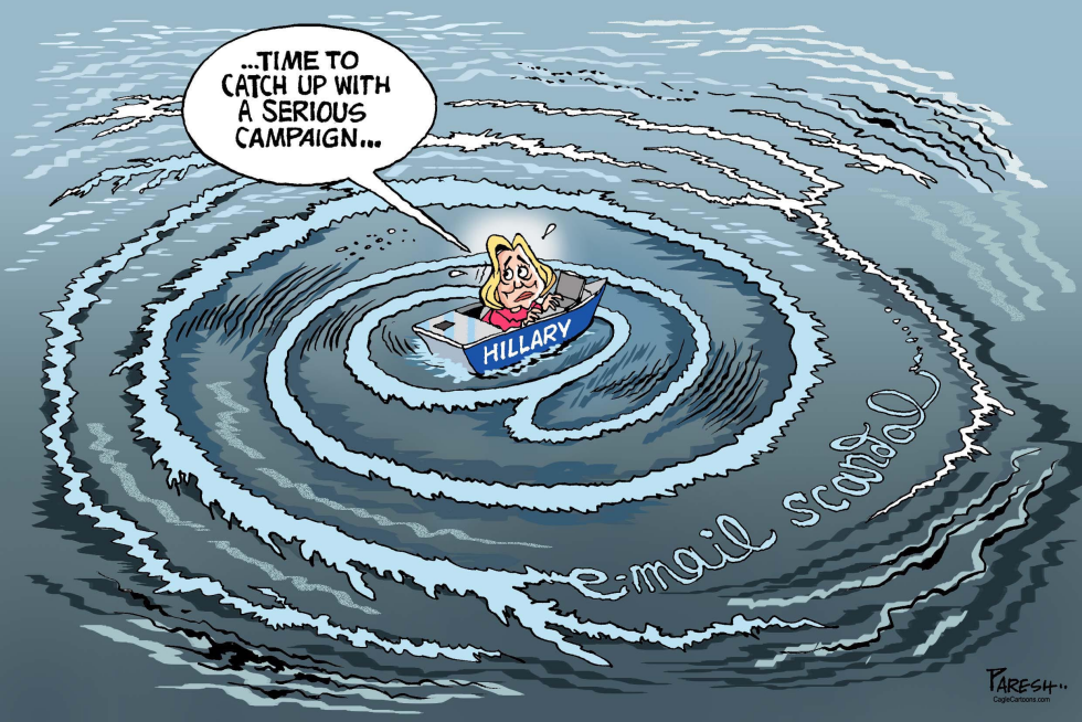 Hillary in scandal