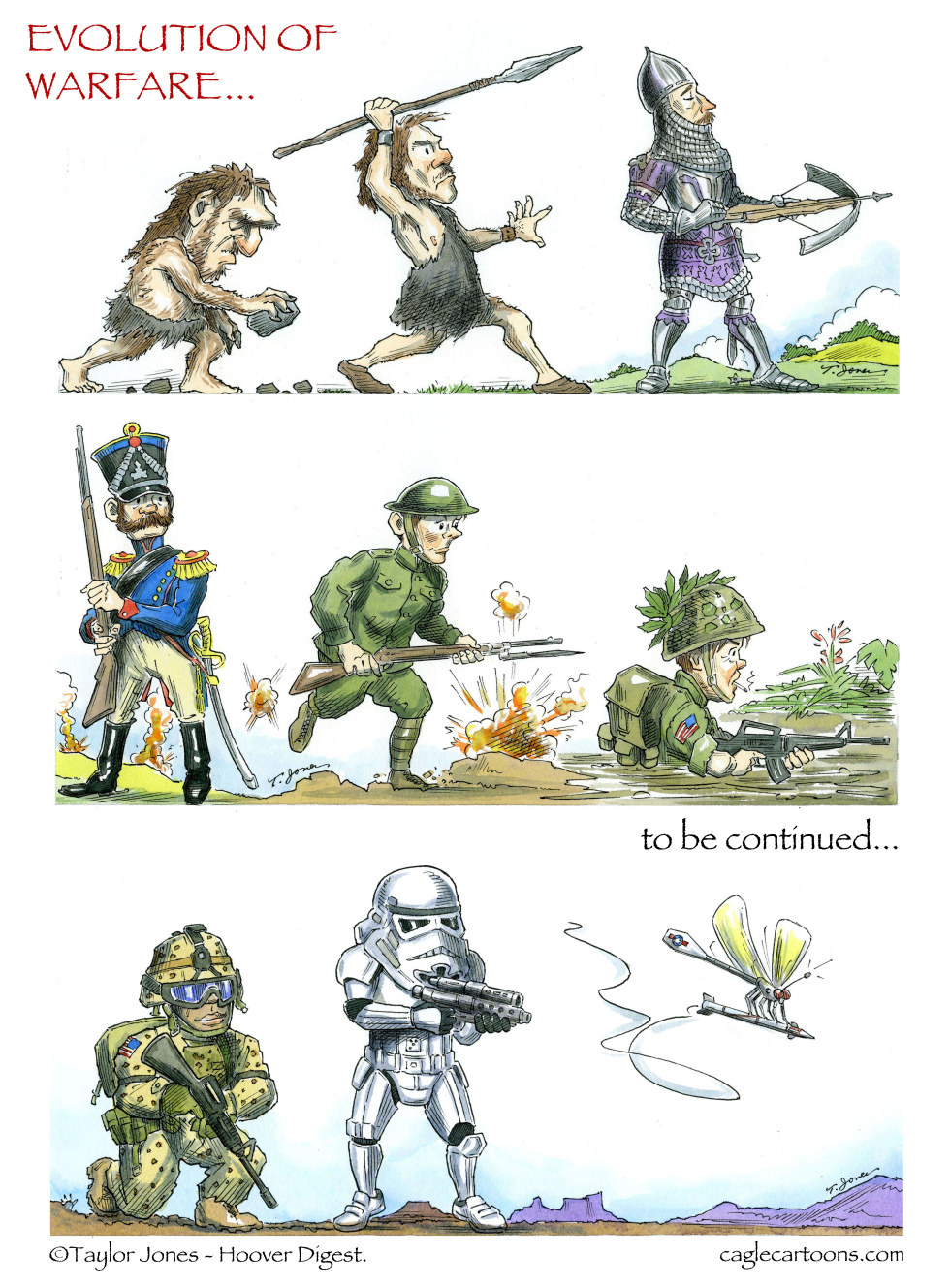 Evolution of Warfare - COLOR