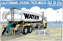 TRUMP ON DROUGHT by Monte Wolverton
