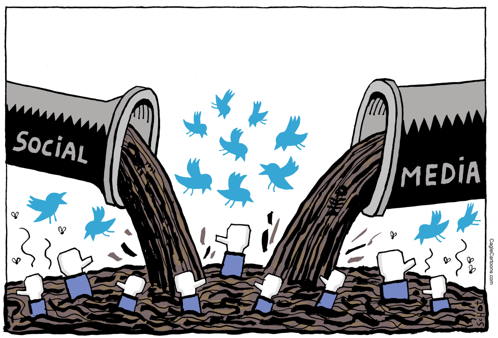 Hate comments on social media
