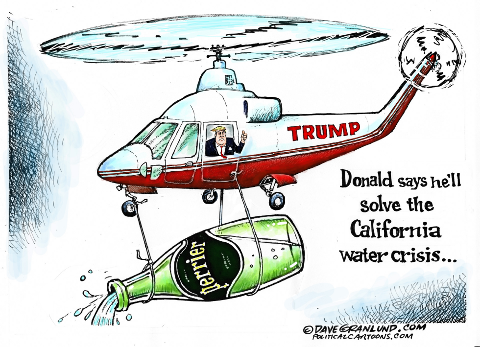 Trump and CA water crisis COLOR