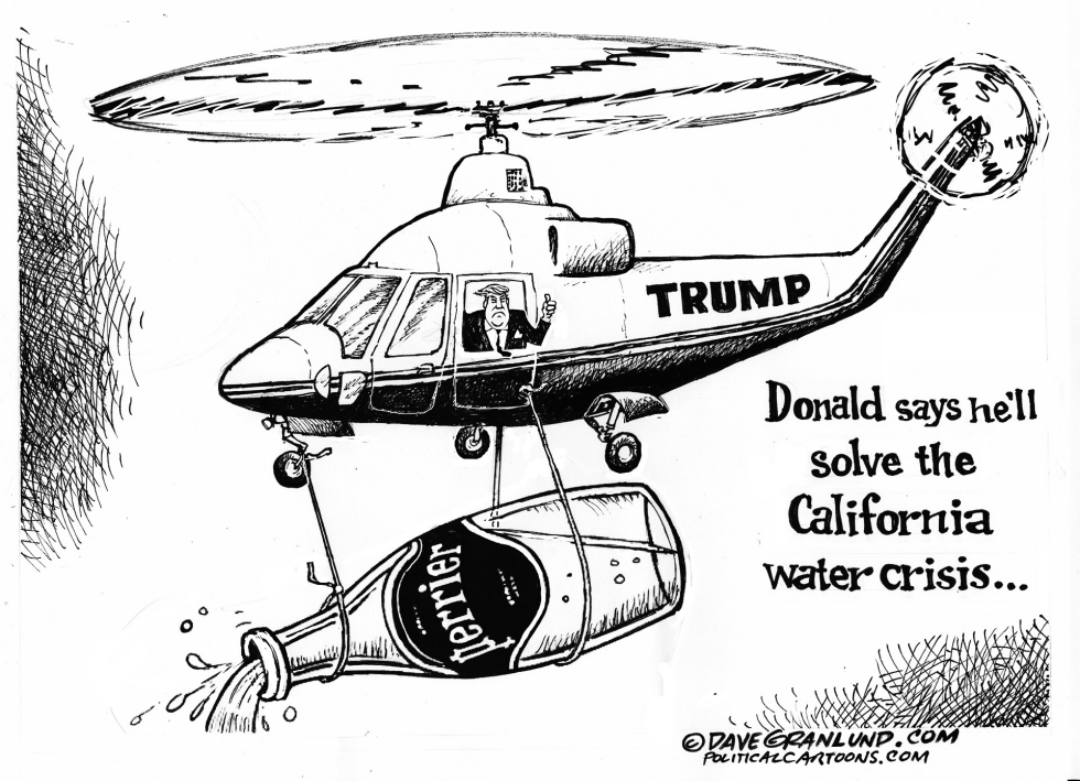 Trump and CA water crisis