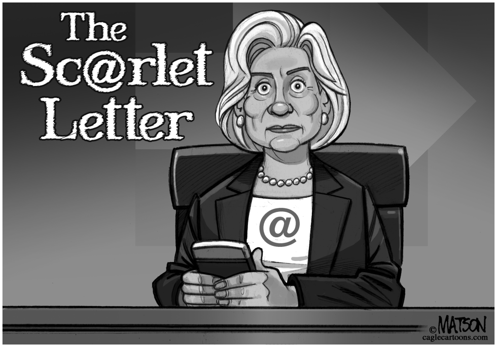 Hillary Clinton In The Scarlet Letter