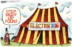 2016 CIRCUS  by Rick McKee