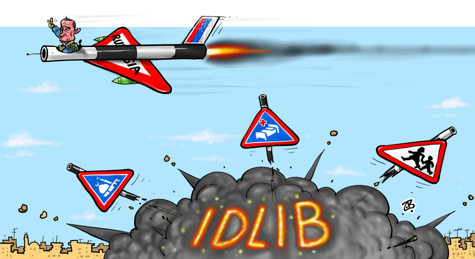 Russian Bombing in Syria