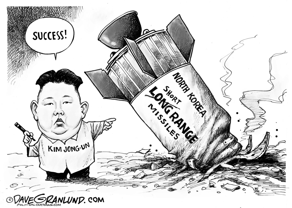 North Korea missile duds