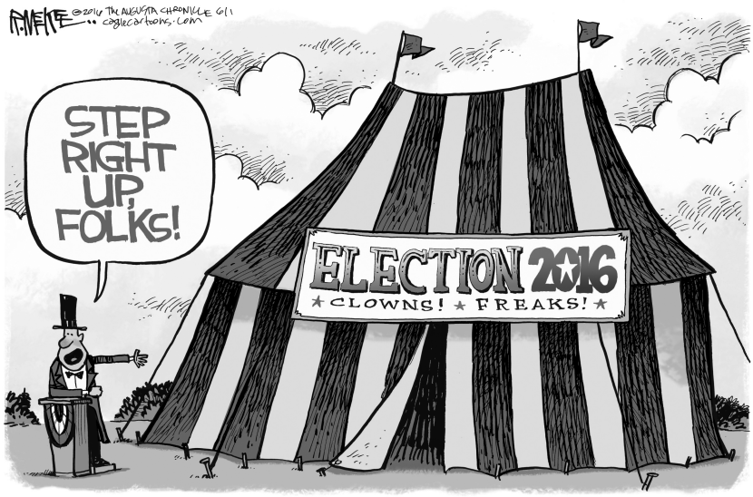 2016 Circus BW