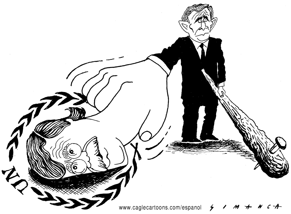 The finger of Bush