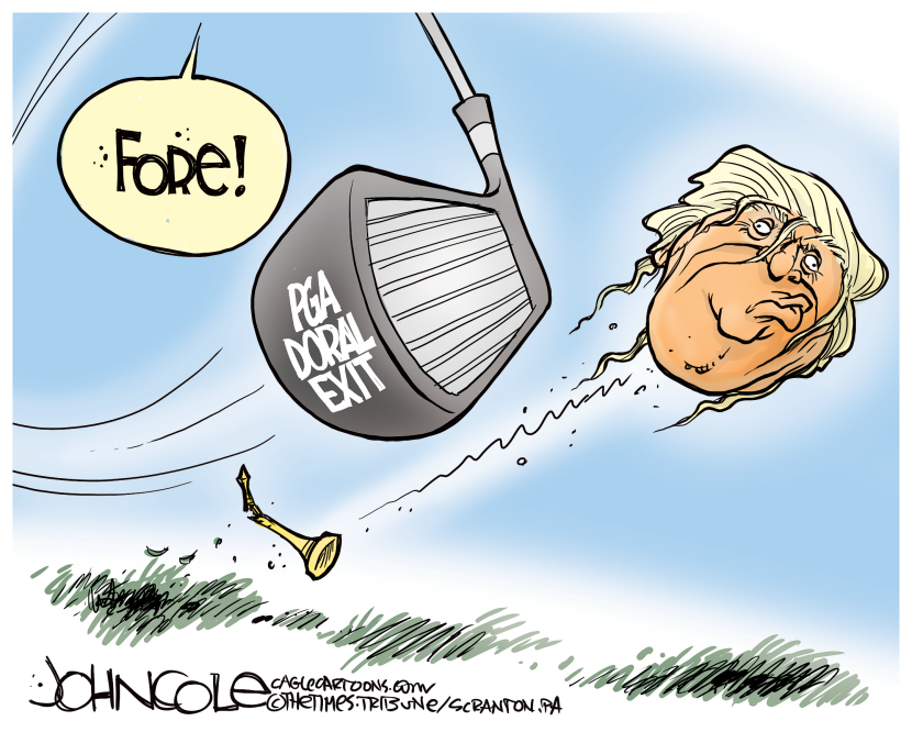Trump and the PGA COLOR