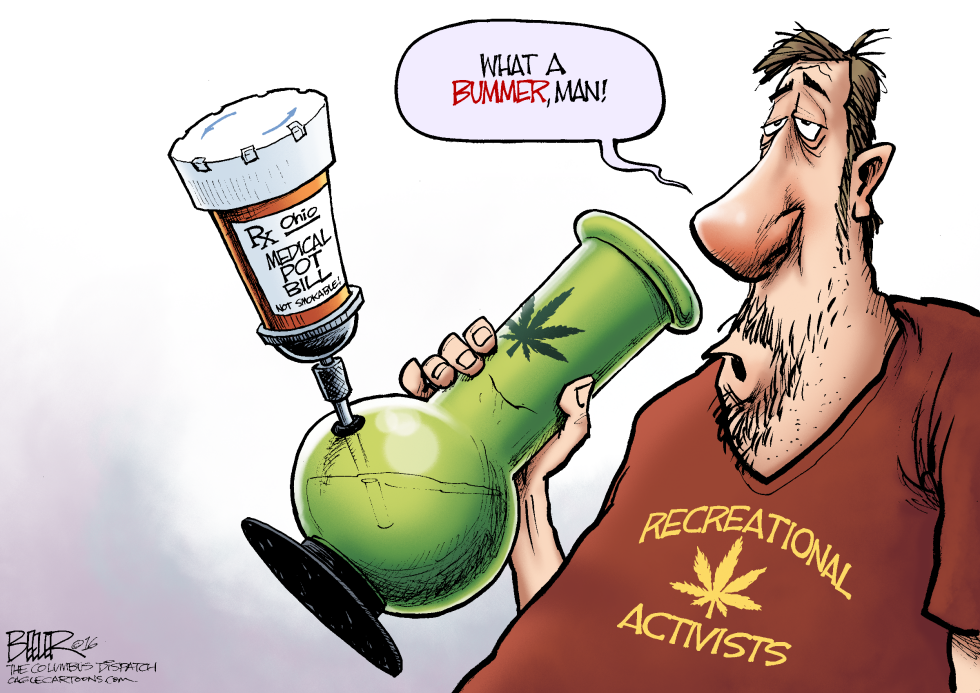  LOCAL OH - MEDICINAL DOPE by Nate Beeler