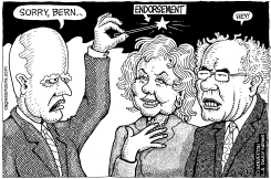LOCAL-CA JERRY BROWN ENDORSES HILLARY by Monte Wolverton