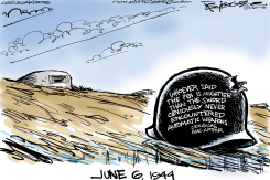 D-DAY  by Milt Priggee