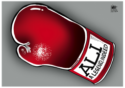 MUHAMMAD ALI,  by Randy Bish