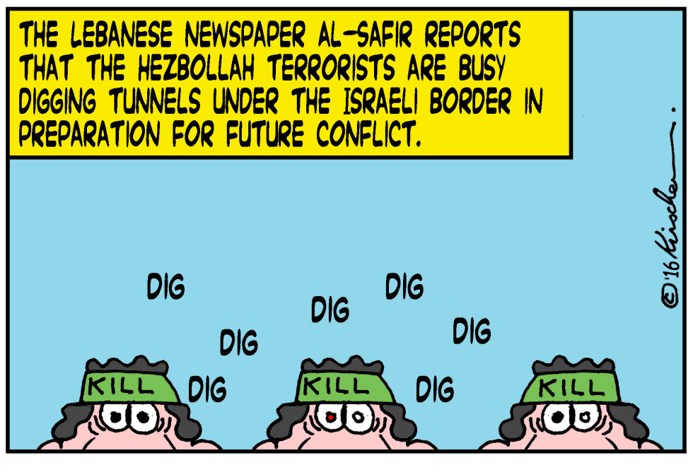 Hezbollah Tunnels into Israel