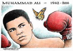 MUHAMMAD ALI TRIBUTE  by Dave Granlund