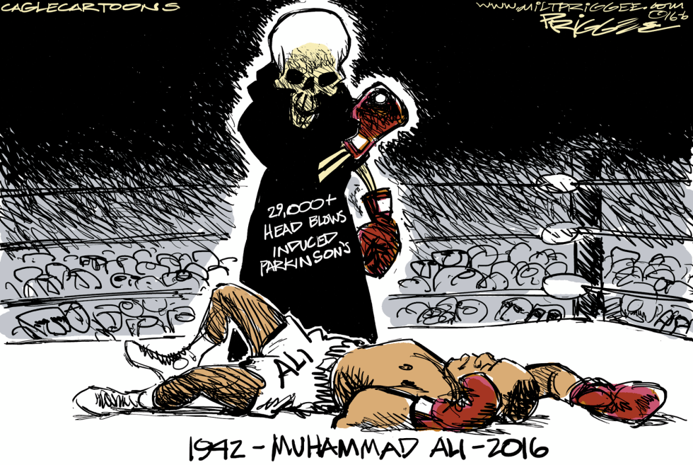  ALI -RIP by Milt Priggee