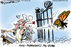 ALI -OBIT  by Milt Priggee