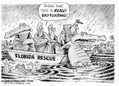 FLORIDA FLOODING by Dave Granlund