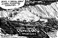 DENIERS by Milt Priggee