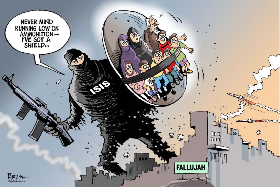 ISIS & human shield