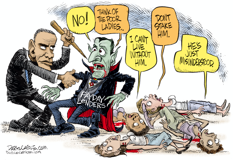 Obama and Payday Lenders COLOR