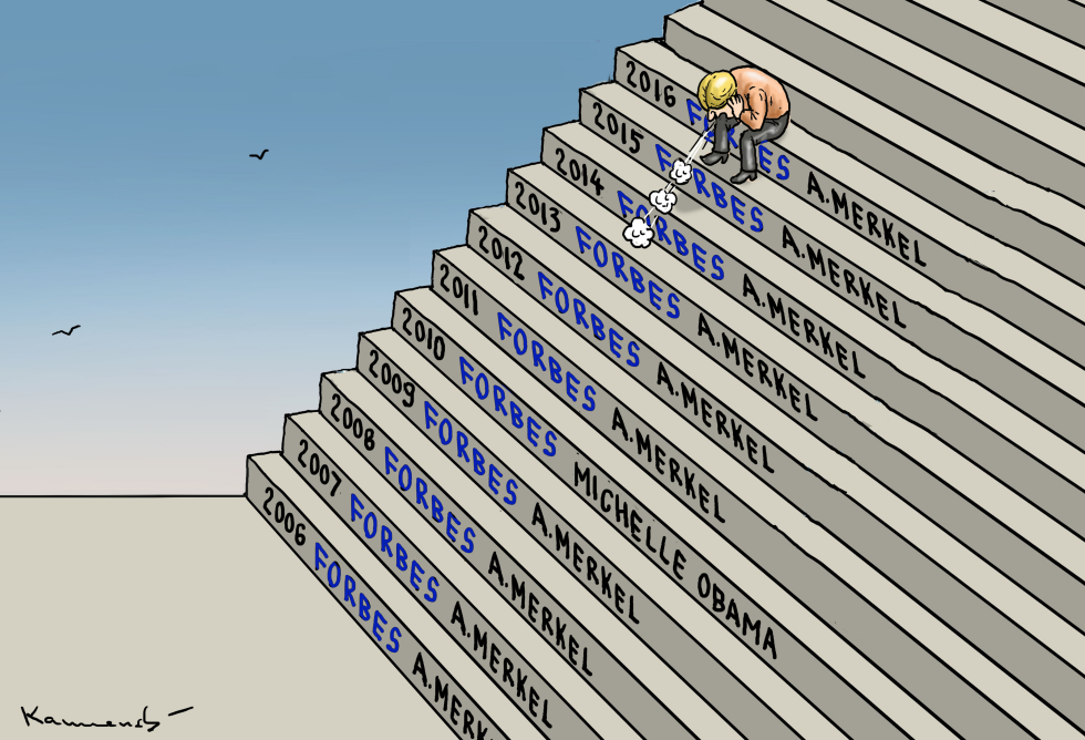 ANGELA MERKEL-THE STRONGEST WOMAN OF THE WORLD