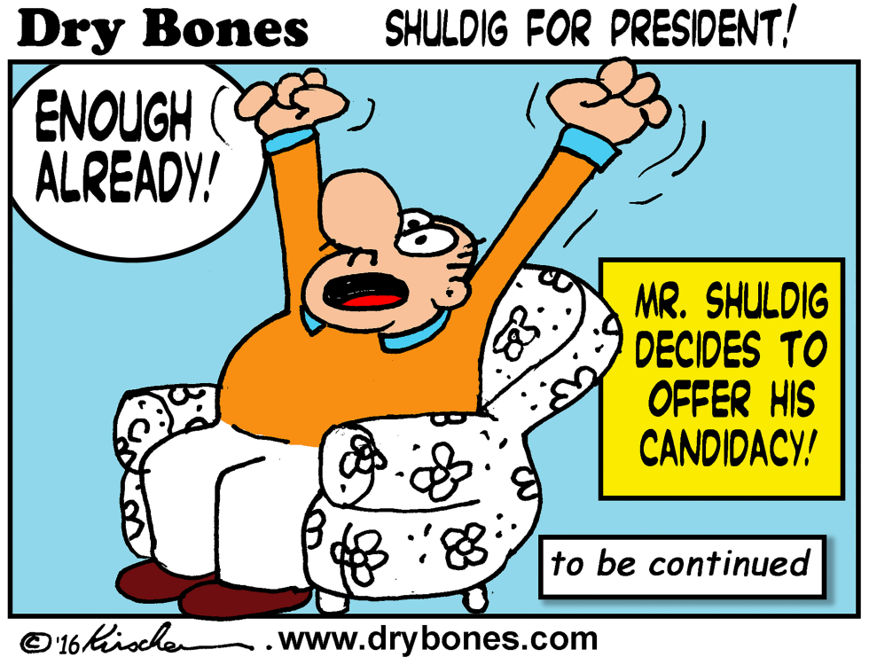 Mr Shuldig enters the 2016 race