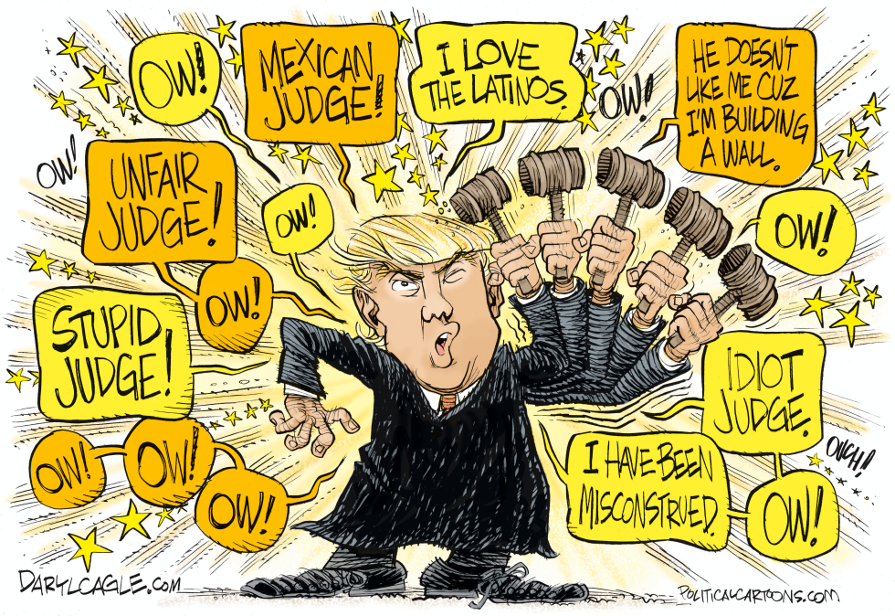 Trump and the Judge COLOR