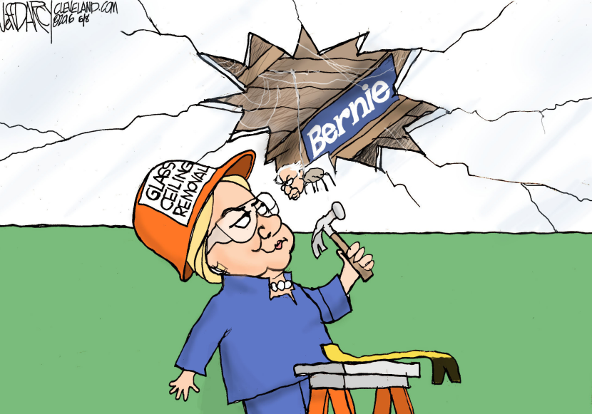 Hillary and Bitter Bernie