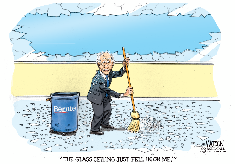 Bernie Sanders Glass Ceiling Cleanup-COLOR