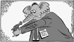 GOP SUICIDE by Bob Englehart