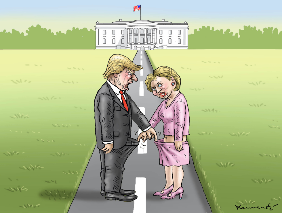 THE DIRTY FIGHT FOR THE WHITE HOUSE