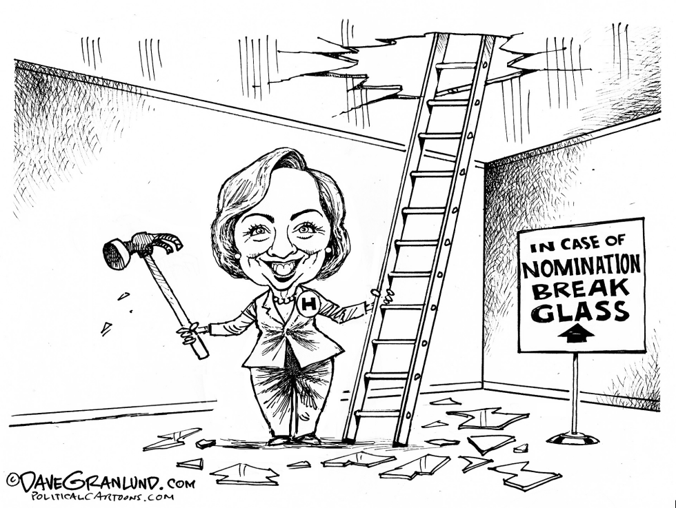 Hillary and glass ceiling