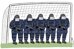 TERROR THREAT EUROPEAN CHAMPIONSHIP 2016 by Schot
