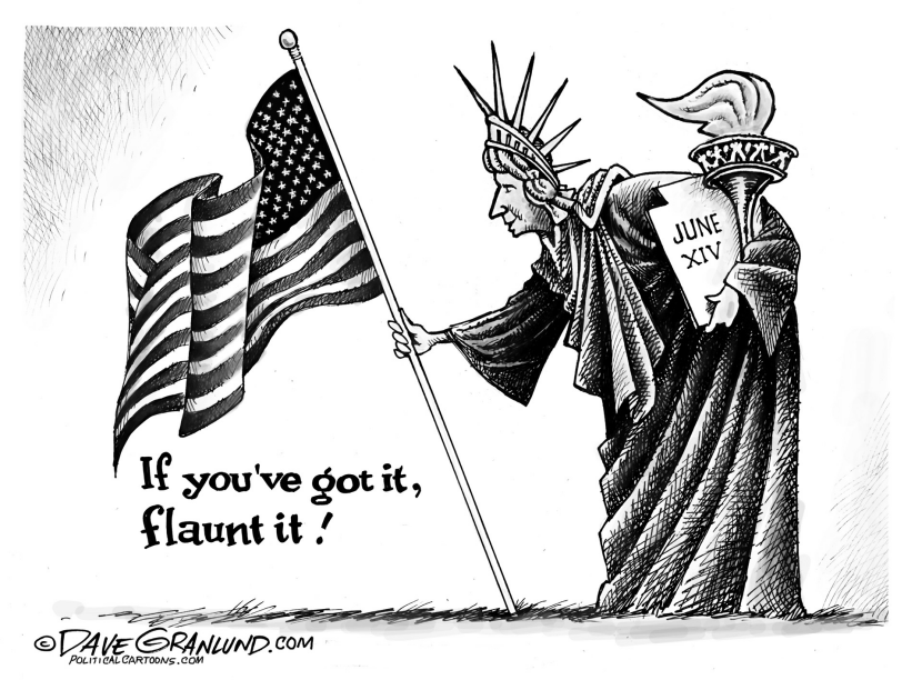 Flag Day flaunting
