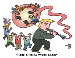 TRUMP AND RACISM by Arend Van Dam