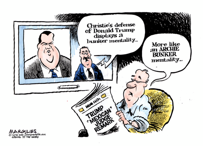 Christie defends Trump color