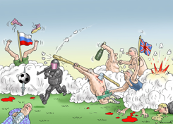 ENGLAND-RUSSIA 11 by Marian Kamensky