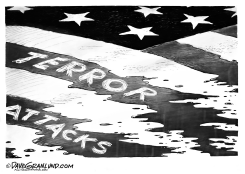 TERROR ATTACKS IN USA  by Dave Granlund