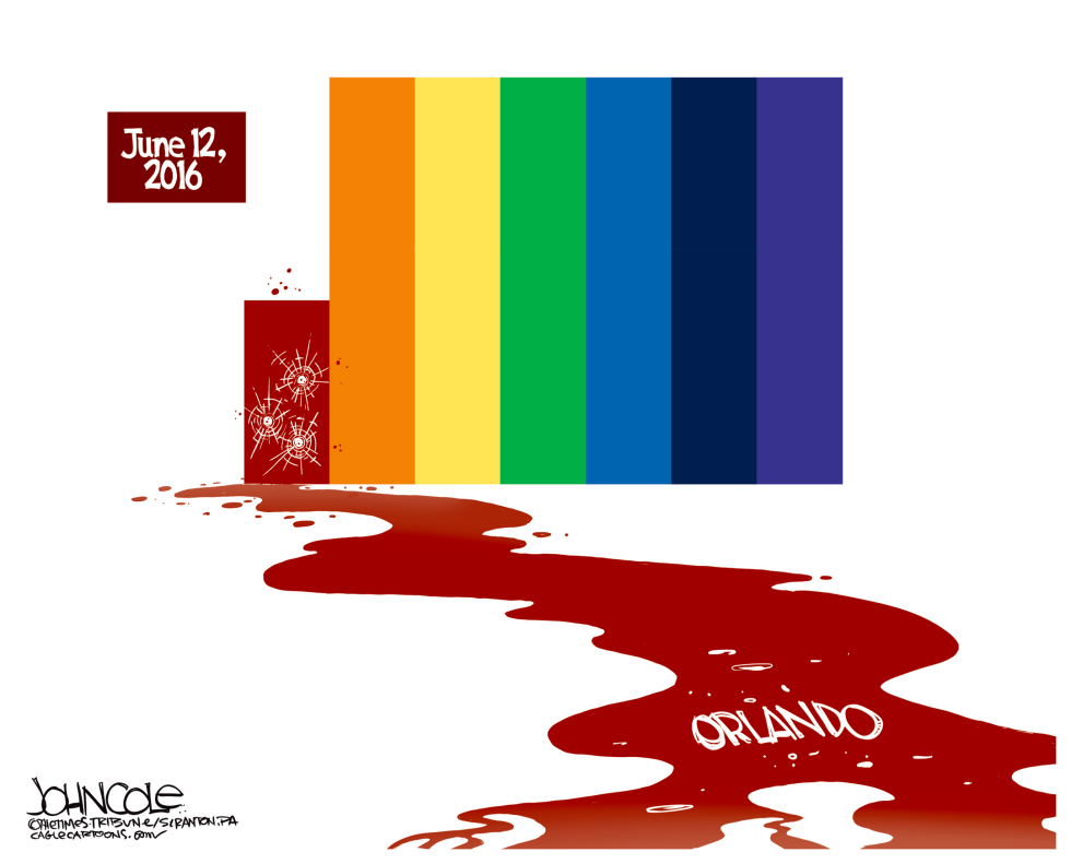  ORLANDO SHOOTINGS by John Cole