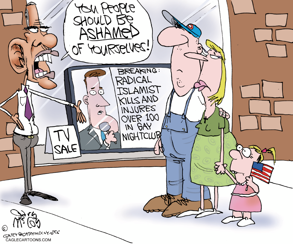 Obama's Orlando Blame COLOR