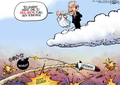 RIP GEORGE VOINOVICH  by Nate Beeler
