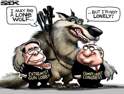 LONE WOLF  by Steve Sack
