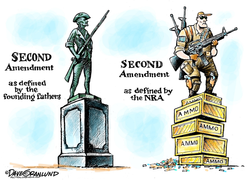 Second Amend and NRA COLOR