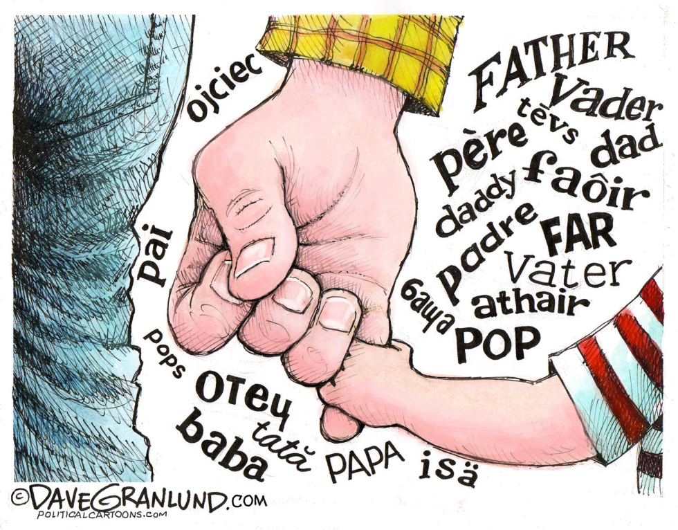  FATHER'S DAY INTERNATIONAL by Dave Granlund