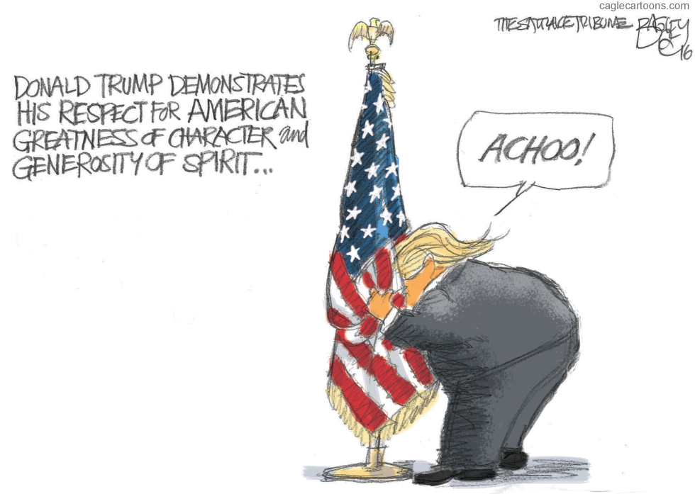 Trump Flag Hug COLOR
